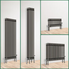 Traditional Cast Iron Style Radiator Raw Metal 2 3 4 Column Rads Central Heating