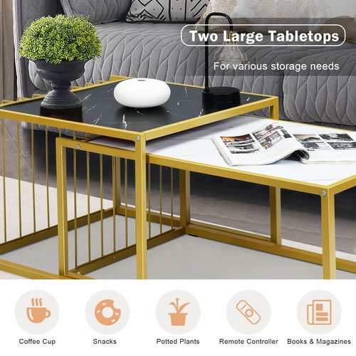 Nesting table stackable - table, side