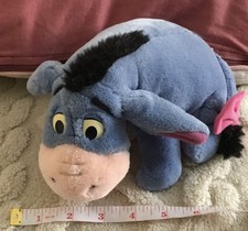 Eeyore Winnie The Pooh Plush Toy Teddy Posable Ears 8”