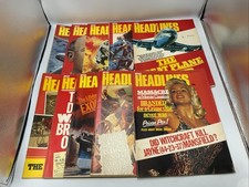 10 x Headlines Vintage Magazine Job Lot Bundle Editions #31-#40 Ephemera 1974
