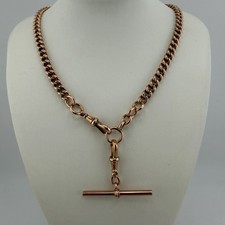 9ct Rose Gold Albert Watch