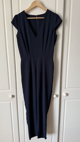 Reiss navy jumpsuit size - reiss, 8