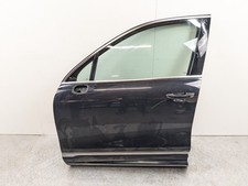 VOLKSWAGEN TOUAREG 7P MK2 DOOR FRONT LEFT PASSENGER SIDE IN BLACK  / LC9X 2012