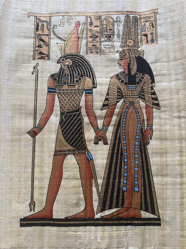Egyptian papyrus with - egyptian,