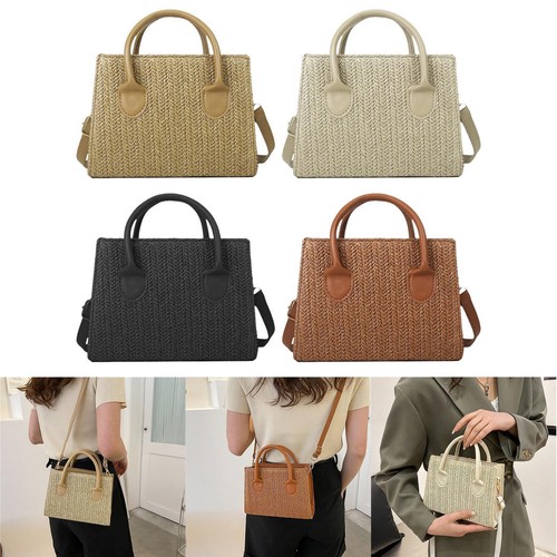 Summer woven handbag - woven,