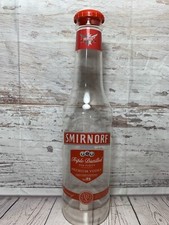 Giant Smirnoff Money Bottle Coins Savings Plastic Box Pot Piggy Bank 2FT Tall