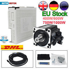 『UK』400W 600W 1000W 750W AC Servo Motor Driver CNC Kit 220V 3000RPM/6000RPM 1KW