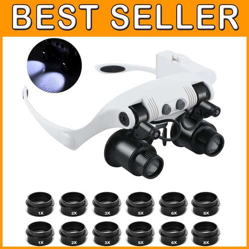 Head magnifying glasses for - head,