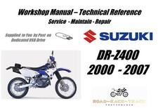 Suzuki DR-Z400 DRZ400 Service