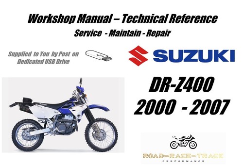 Suzuki z400 drz400 service - suzuki, dr-z400