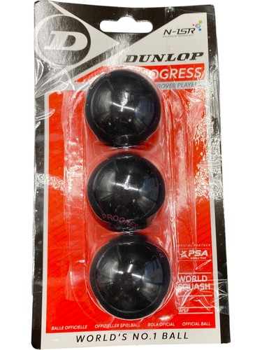 Dunlop progress squash balls - progress,