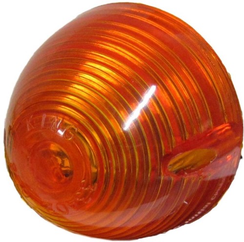 Indicator lens front amber - indicator,