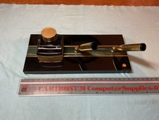 Pelikan Pen Desk Stand : Very Rare 1980's : Only Fair Condition : See Pictures