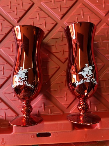 Medieval times red - medieval, cups