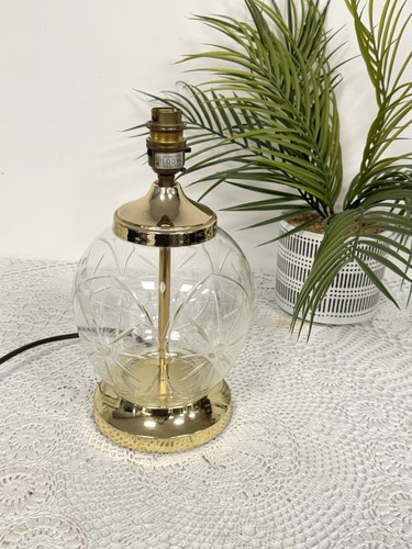 Vintage bhs cut glass table - bhs,