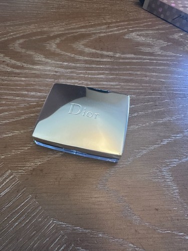 Christian dior silver compact - silver,