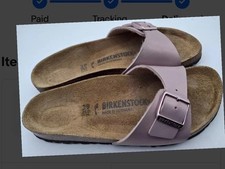 BIRKENSTOCK GRACEFUL PINKY MAUVE MADRID SANDALS - UK 5.5, EUR 39 NARROW