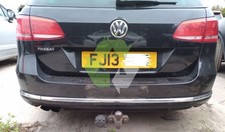 VOLKSWAGEN PASSAT MK6 REAR BUMPER DEEP BLACK 2010-2014