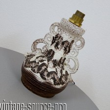 Ceramic Lava Lamp Base Floor Lamp Table Lamp Floor Light Vintage 60s 70s