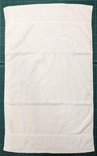 White Pearls Ultimate 600 White Bath Towel 100% Cotton 51x84cm x6