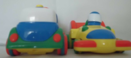 Kids motorised pair cars race - kids,