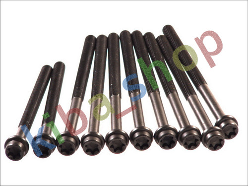 Cylinder head bolt - head, fits