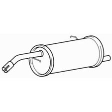 Quality Rear Exhaust Silencer