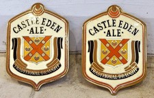 2 CASTLE EDEN METAL Ale Pump