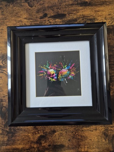 Framed skull love you forever - framed,