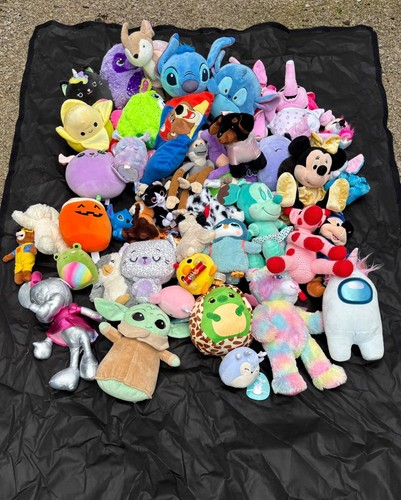 Large bundle soft toys - of, &