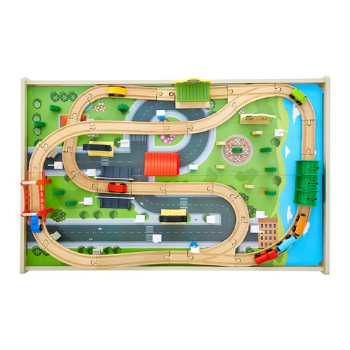 Uimoso train table - train, 84pcs