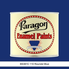 Record Vice Blue Machinery Enamel Paint - Paragon Paints