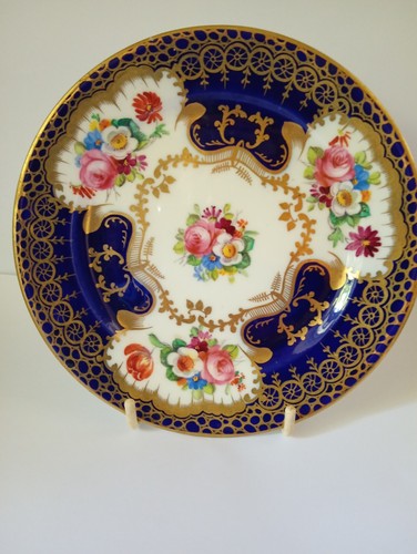 Antique coalport 14cm cabinet - coalport,