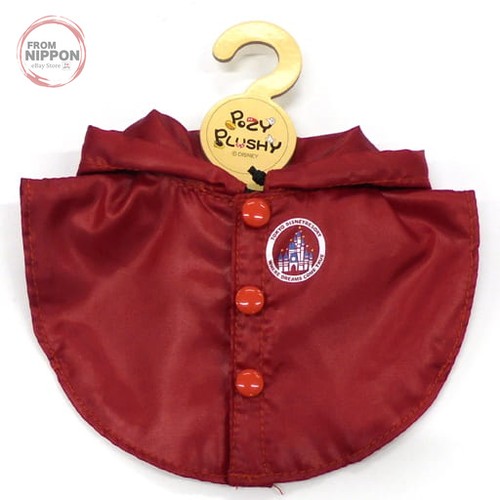 Disney red rain - disney, poncho