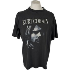 Nirvana T Shirt XL Men's Black