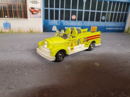 Matchbox seagrave fire engine - matchbox-,