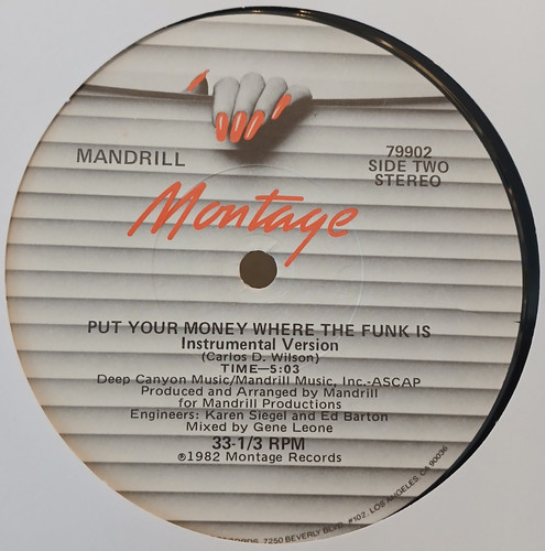 Mandrill put your money - put,