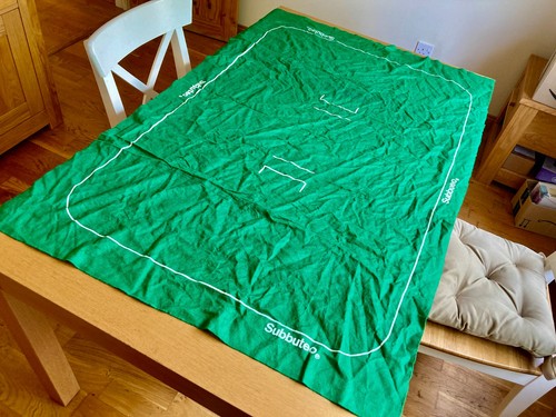 Subbuteo table cricket - cricket, pitch