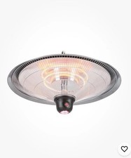 Blumfeldt Radiant Hanging Outdoor Garden Heater With Remote Control