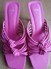 Zara Knotted Strappy Sandals