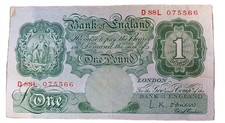 Bank Of England One Pound £1