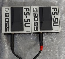 2x Boss FS-5U footswitch /
