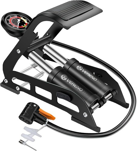 Foot pump double barrel - aa,