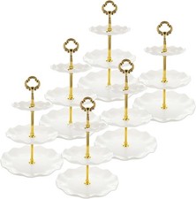 6 Large Stable 3-Tier Cupcake