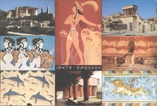 Knossos Palace Crete Greece