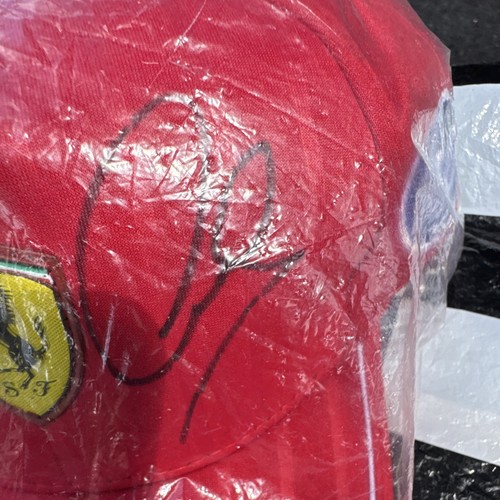 Lewis hamilton autographed red - hamilton,