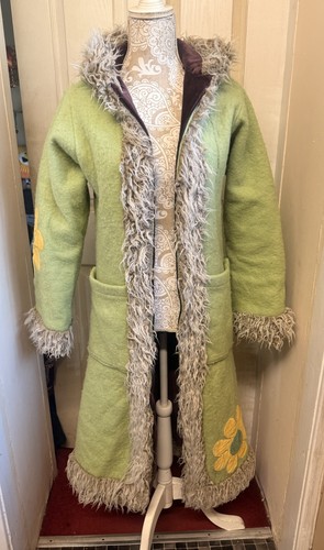 Vintage y2k 90s felted - vintage, long