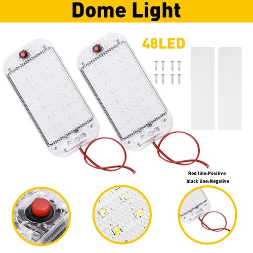 Interior led ceiling dome - 2x,