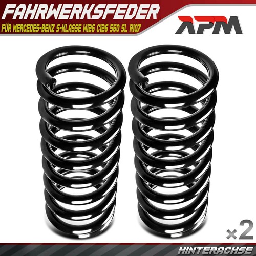 Rear suspension spring for - 2x,