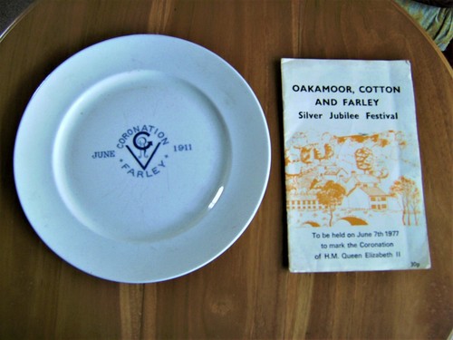 King george coronation plate - george,